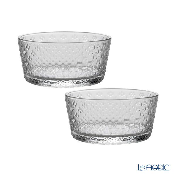 イッタラ（iittala） ツンドラ ボウル 250ml クリア ペア