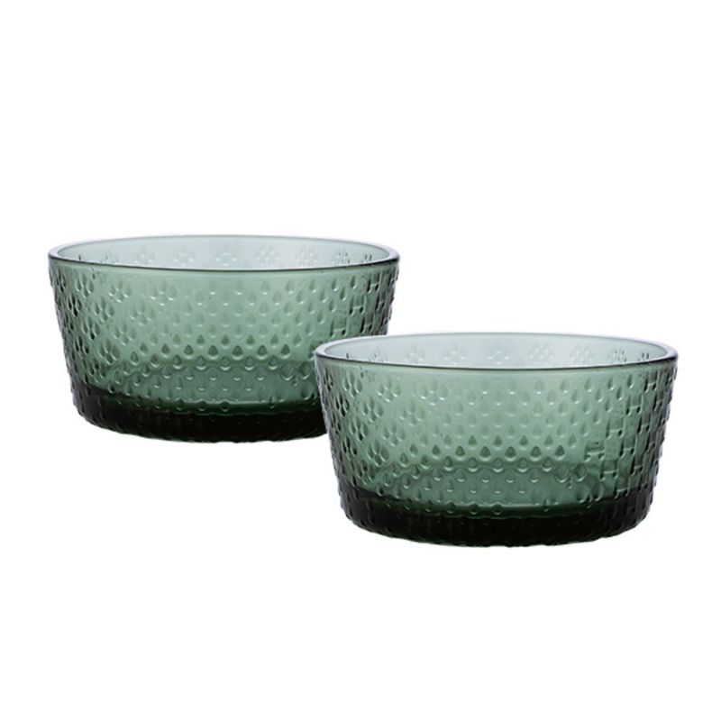 イッタラ（iittala） ツンドラ ボウル パイングリーン 250ml 1070598 ペア