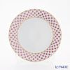 ロシア食器 インペリアル・ポーセリン ブルース（ピンクネット） プレート 21.5cm ペア