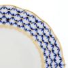 ロシア食器 インペリアル・ポーセリン コバルトネット プレート 15cm ペア