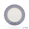 ロシア食器 インペリアル・ポーセリン コバルトネット プレート 18cm ペア