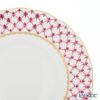 ロシア食器 インペリアル・ポーセリン ブルース（ピンクネット） プレート 18cm ペア