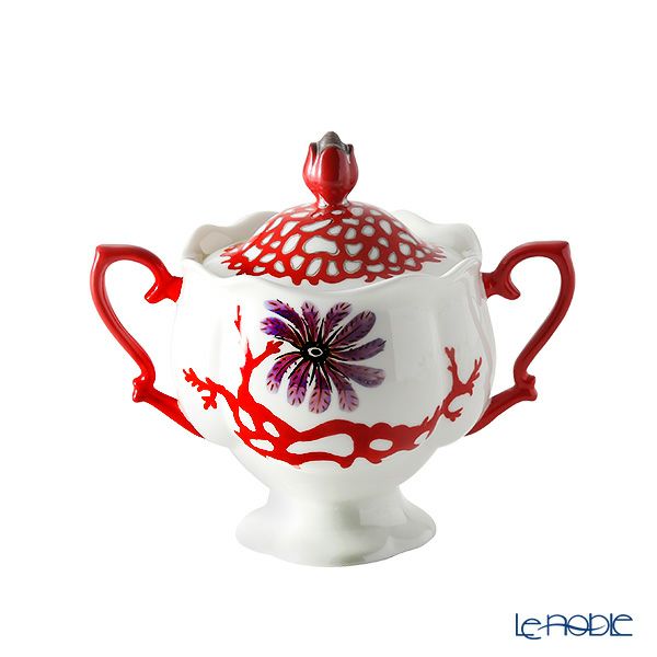 ロシア食器 インペリアル・ポーセリン シートレジャーズ 2人用 ティー 7点セット