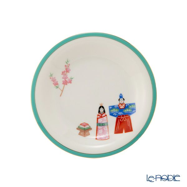 香蘭社 月ごよみ 湯呑み ＆銘々皿 5人用