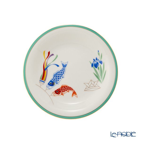 香蘭社 月ごよみ 湯呑み ＆銘々皿 5人用