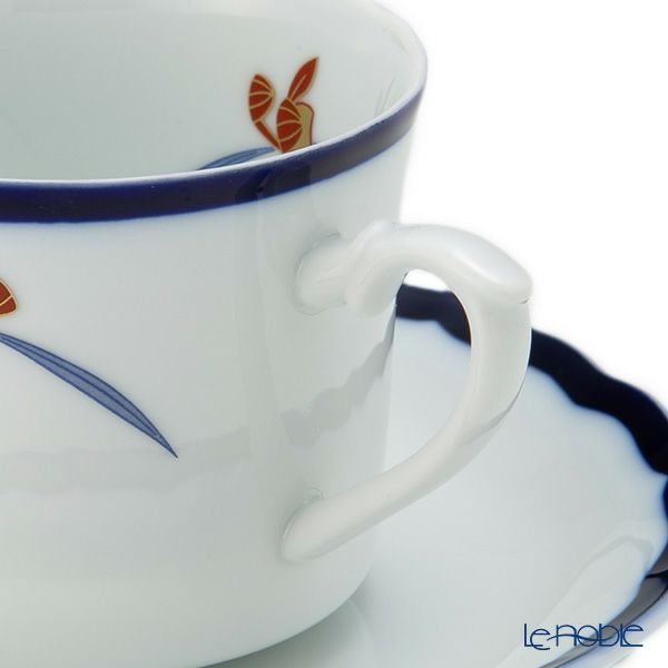 香蘭社 オーキッドレース コーヒーカップ＆ソーサー 200ml 5客セット