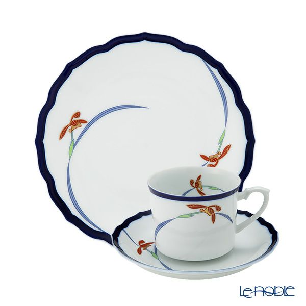 香蘭社 オーキッドレース トリオセット コーヒー