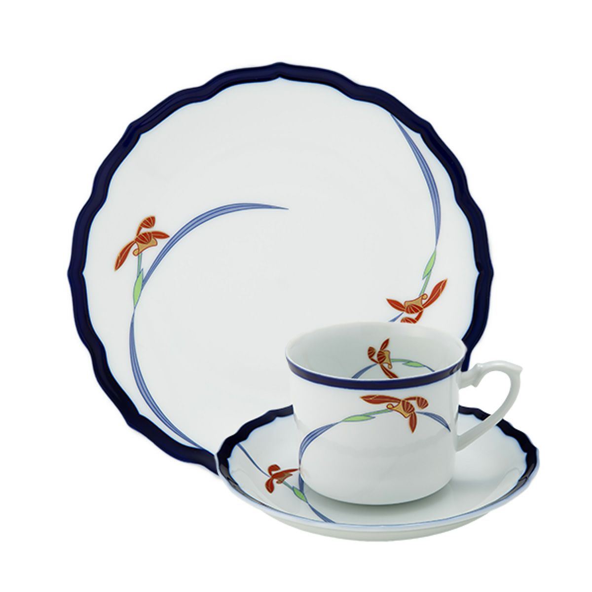 香蘭社 オーキッドレース トリオセット コーヒー