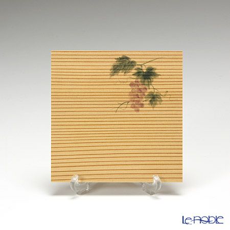 高野竹工 杉小皿 ぶどう 5枚セット 008-08