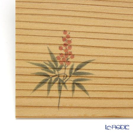 高野竹工 杉小皿 南天 5枚セット 038-01