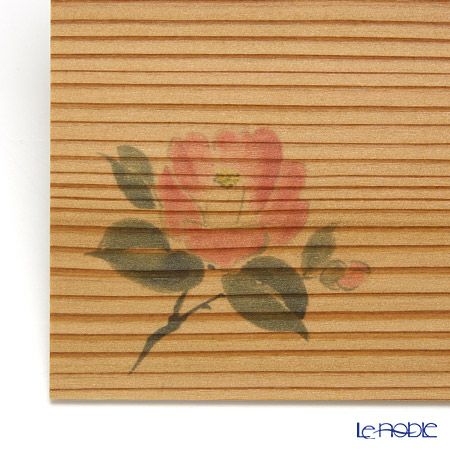 高野竹工 杉小皿 椿 5枚セット 075-02