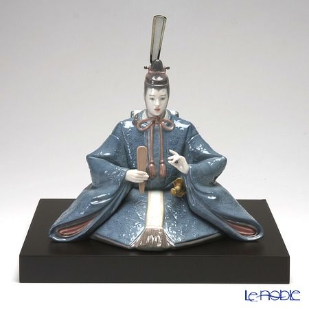 リヤドロ 雛人形セット 内親王 08049 親王 08050 【ぼんぼり・桜・橘付】