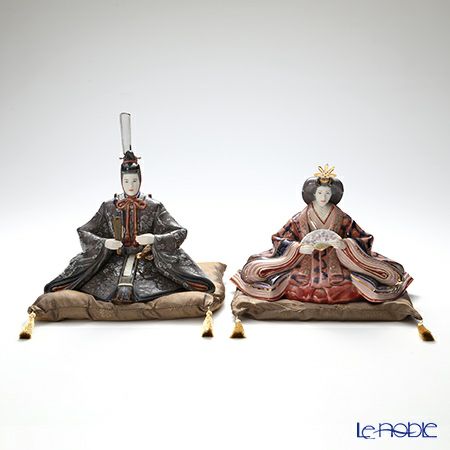 リヤドロ 雛人形 親王＆内親王 ハイポーセリン 01940＆01939 LE1000 世界限定生産1000点