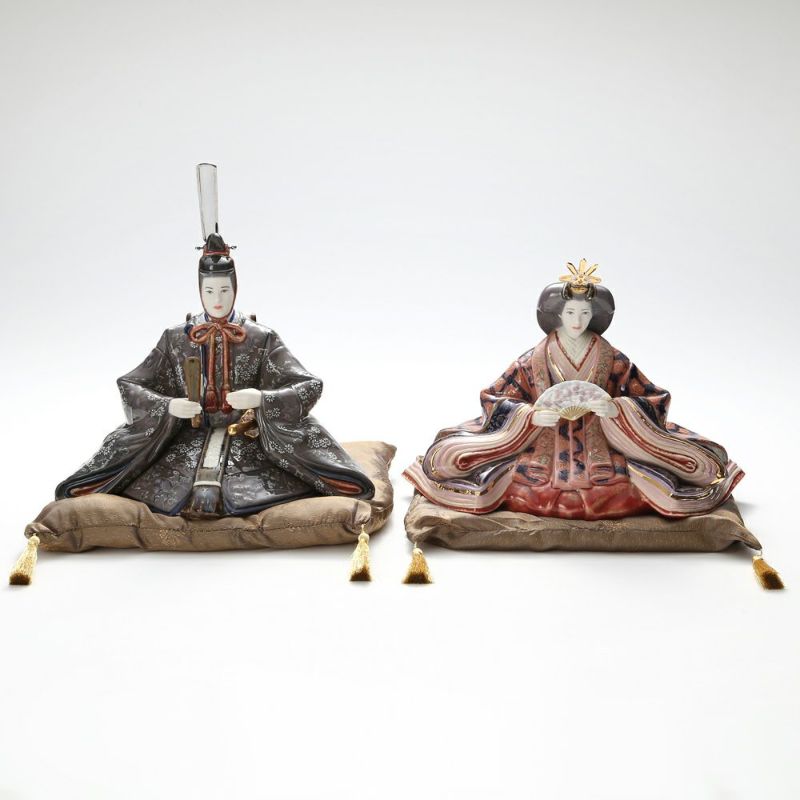 リヤドロ 雛人形 親王＆内親王 ハイポーセリン 01940＆01939 LE1000 世界限定生産1000点