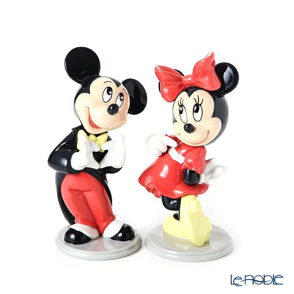 リヤドロ ミッキーマウス 09079 ＆ ミニーマウス 09345 ペア