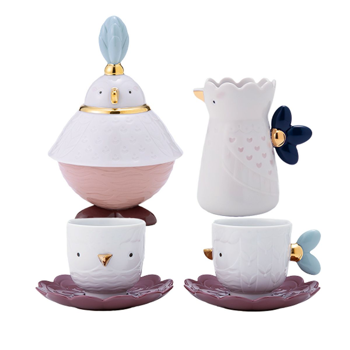 リヤドロ カフキ 2人用 コーヒー4点セット