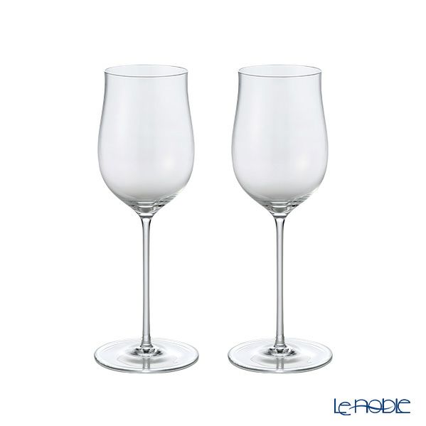 Le Vin ル・ヴァン プロフェッショナル TRICKY トリッキー 白ワイングラス （チューリップ）満240ml H20cm ペア