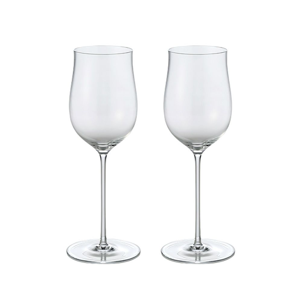 Le Vin ル・ヴァン プロフェッショナル TRICKY トリッキー 白ワイングラス （チューリップ）満240ml H20cm ペア