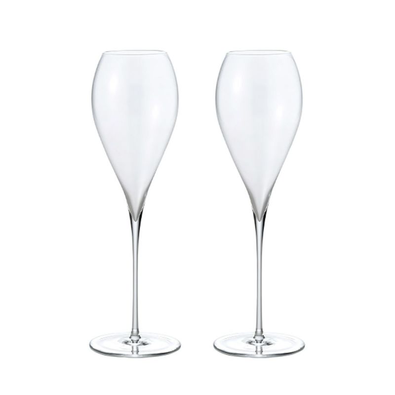 Le Vin ル・ヴァン プロフェッショナル LUXURY ラグジュアリー シャンパングラス 満290ml H24cm ペア