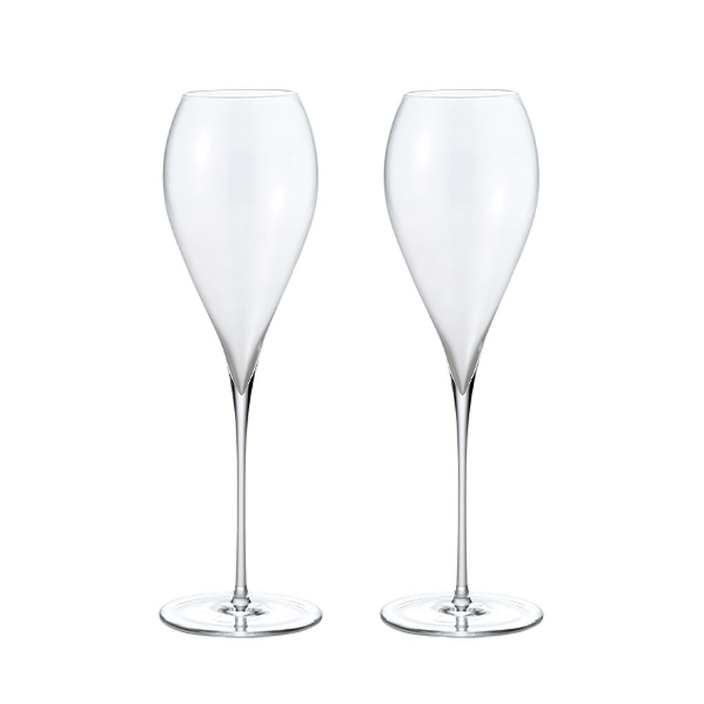 Le Vin ル・ヴァン プロフェッショナル LUXURY ラグジュアリー シャンパングラス 満290ml H24cm ペア