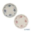 マルミツポテリ スタジオエム モマン プレート 17cm ロゼ＆ブルー ペア