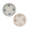 マルミツポテリ スタジオエム モマン プレート 17cm ロゼ＆ブルー ペア