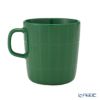 マリメッコ（marimekko） Tiiliskivi ティイリスキヴィ／煉瓦 れんが マグカップ 400ml ＆ プレート15.5×12.5cm セット ダークグリーン