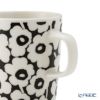 マリメッコ（marimekko） Unikko ウニッコ／けしの花 60thアニバーサリーコレクション 2ピースセット マグカップ＆プレート15.5×12.5cm ブラック×ホワイト