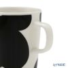 マリメッコ（marimekko） Unikko ウニッコ／けしの花 60thアニバーサリーコレクション マグカップ 250ml ペア ブラック×ホワイト 柄違い
