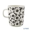 マリメッコ（marimekko） Unikko ウニッコ／けしの花 60thアニバーサリーコレクション マグカップ 250ml ペア ブラック×ホワイト 柄違い