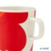 マリメッコ（marimekko） Unikko ウニッコ／けしの花 60thアニバーサリーコレクション マグカップ ホワイト×レッド 250ml 柄違い ペア