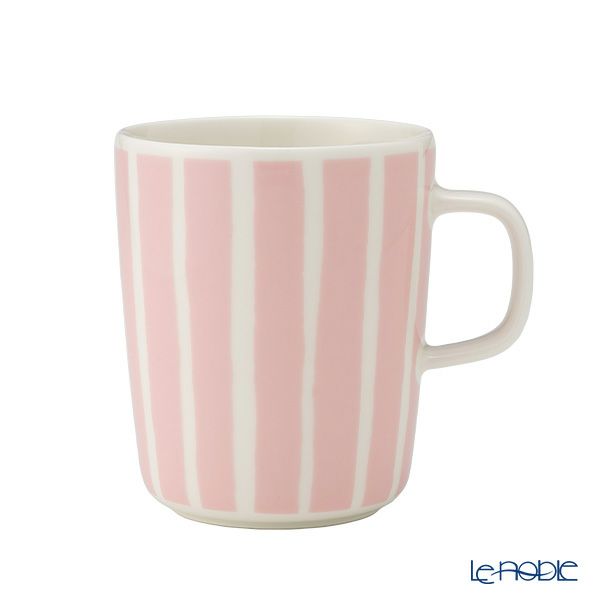 マリメッコ（marimekko） Piccolo ピッコロ／擬音語 2点セット プレート15×12cm ＆ マグカップ 250ml ホワイト×ピンク