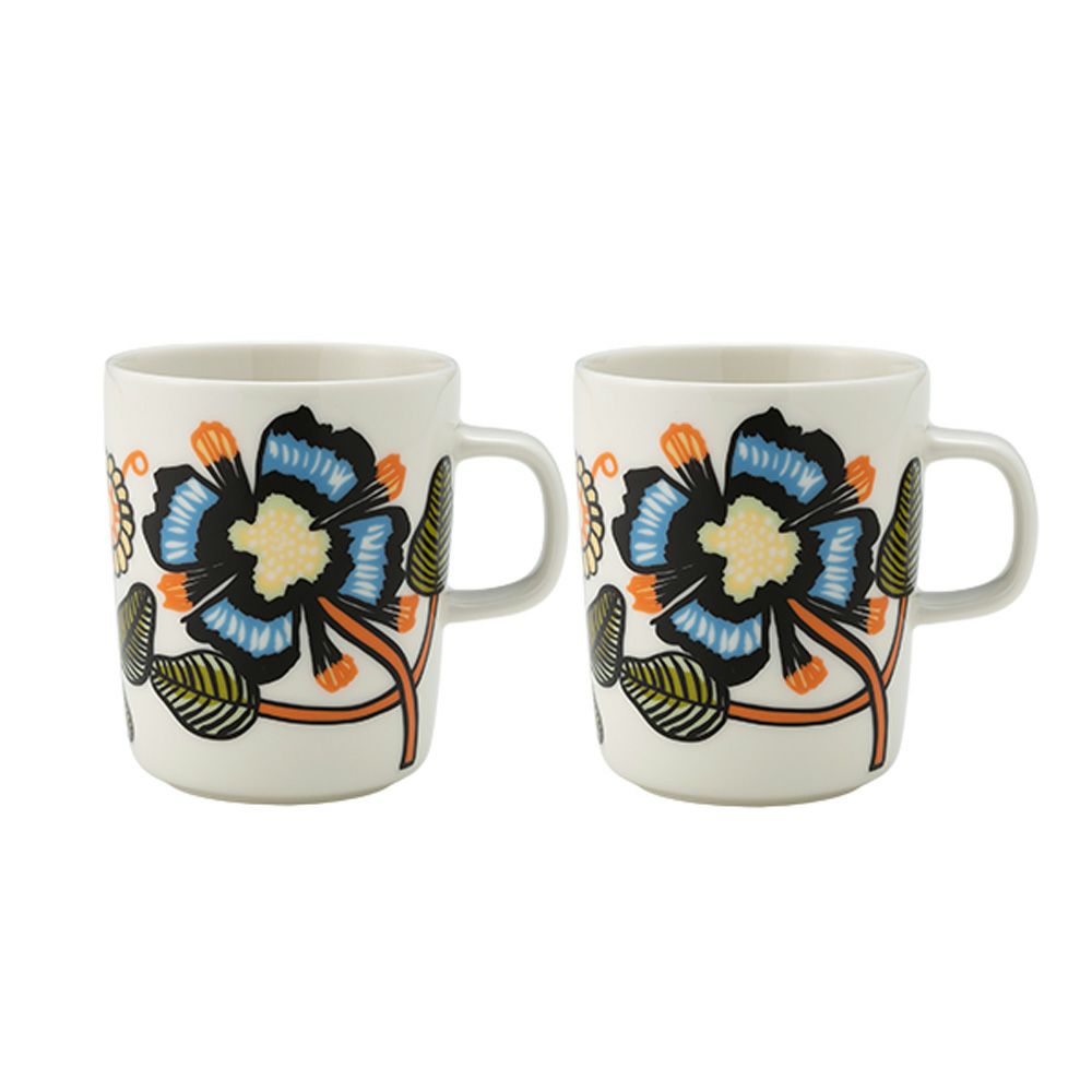 マリメッコ（marimekko） Tiara ティアラ マグカップ 250ml ペア 074557-126／25AW