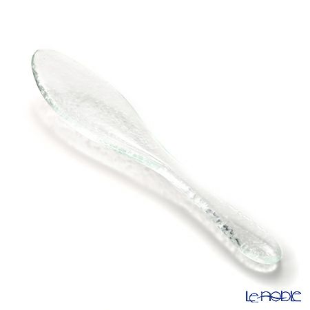 モダンボヘミア ガラススプーン 15×3.9cm クリア 6本セット