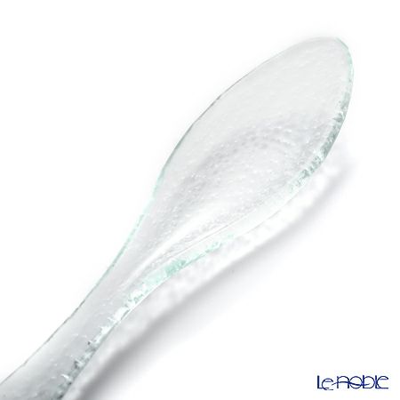 モダンボヘミア ガラススプーン 15×3.9cm クリア 6本セット