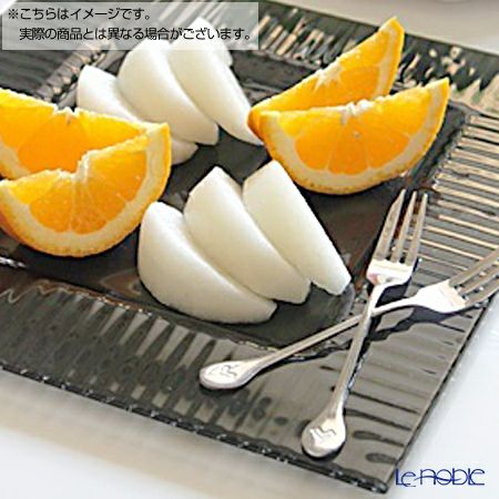 モダンボヘミア クビス 長方形プレート 21.3×12.8cm エクストラクリア ペア