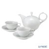 マイセン（Meissen） 波の戯れホワイト 2人用 ティーセット（L）
