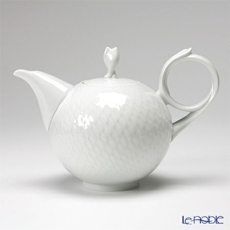 マイセン（Meissen） 波の戯れホワイト 2人用 ティー7点セット