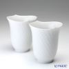 マイセン（Meissen） 波の戯れホワイト 000001／55404 タンブラー ペア