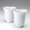 マイセン（Meissen） 波の戯れホワイト 000001／55404 タンブラー ペア