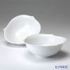 マイセン（Meissen） 波の戯れホワイト 000001／29411 サラダボウル 14.5cm ペア