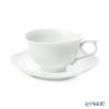 マイセン（Meissen） 波の戯れホワイト 000001／29633 ティーカップ＆ソーサー 170ml ペア
