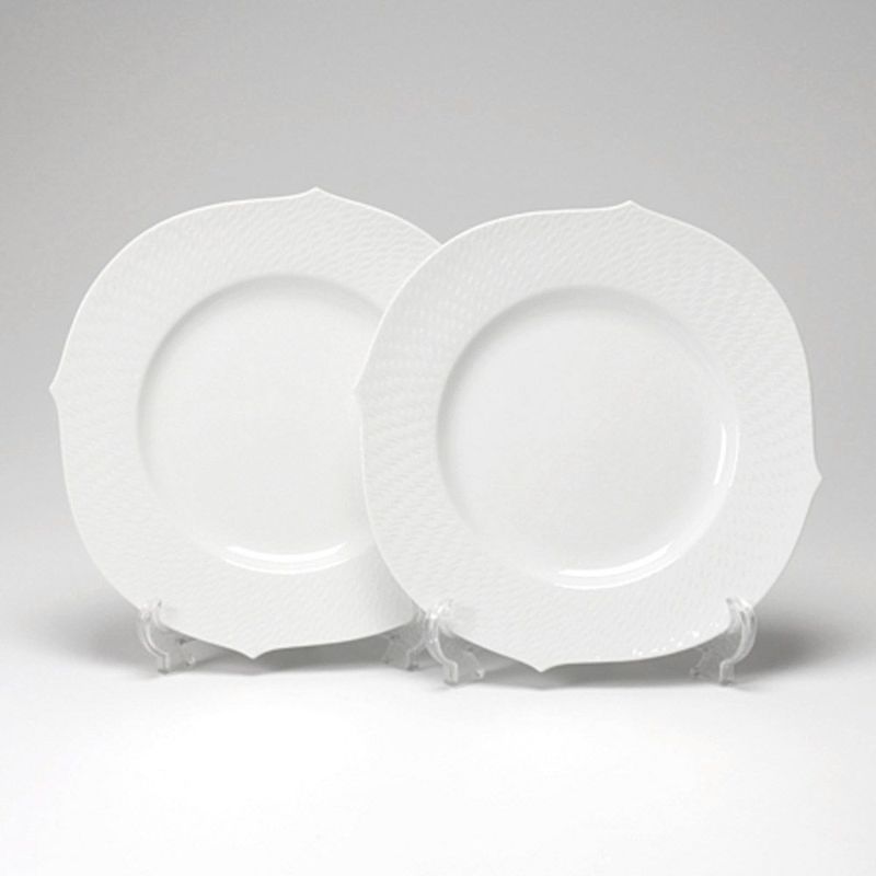 マイセン（Meissen） 波の戯れホワイト 000001／29479 プレート 28.5cm