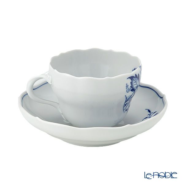 マイセン（Meissen） ブルーオニオン スタイル 801001／00582 コーヒーカップ＆ソーサー 200ml ペア