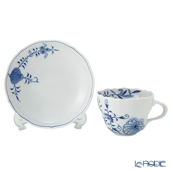 マイセン（Meissen） ブルーオニオン スタイル 801001／00582 コーヒーカップ＆ソーサー 200ml ペア