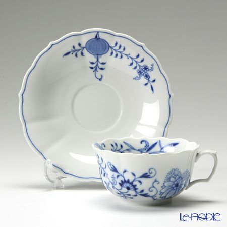 マイセン（Meissen） ブルーオニオン スタイル トリオセット（プレート 20cm）