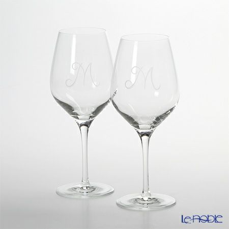 マイセン（Meissen） 波の戯れホワイト＆マイセンクリスタル 2人用 フレンチ＆ワイン ディナー4点セット