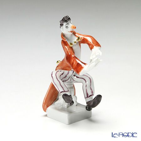 マイセン（Meissen） マイセン人形 900300／60663＆901300／60664 クラウン ピアニスト＆ピアノセット