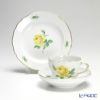 マイセン（Meissen） 黄色のバラ トリオセット