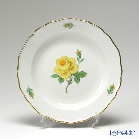 マイセン（Meissen） 黄色のバラ トリオセット
